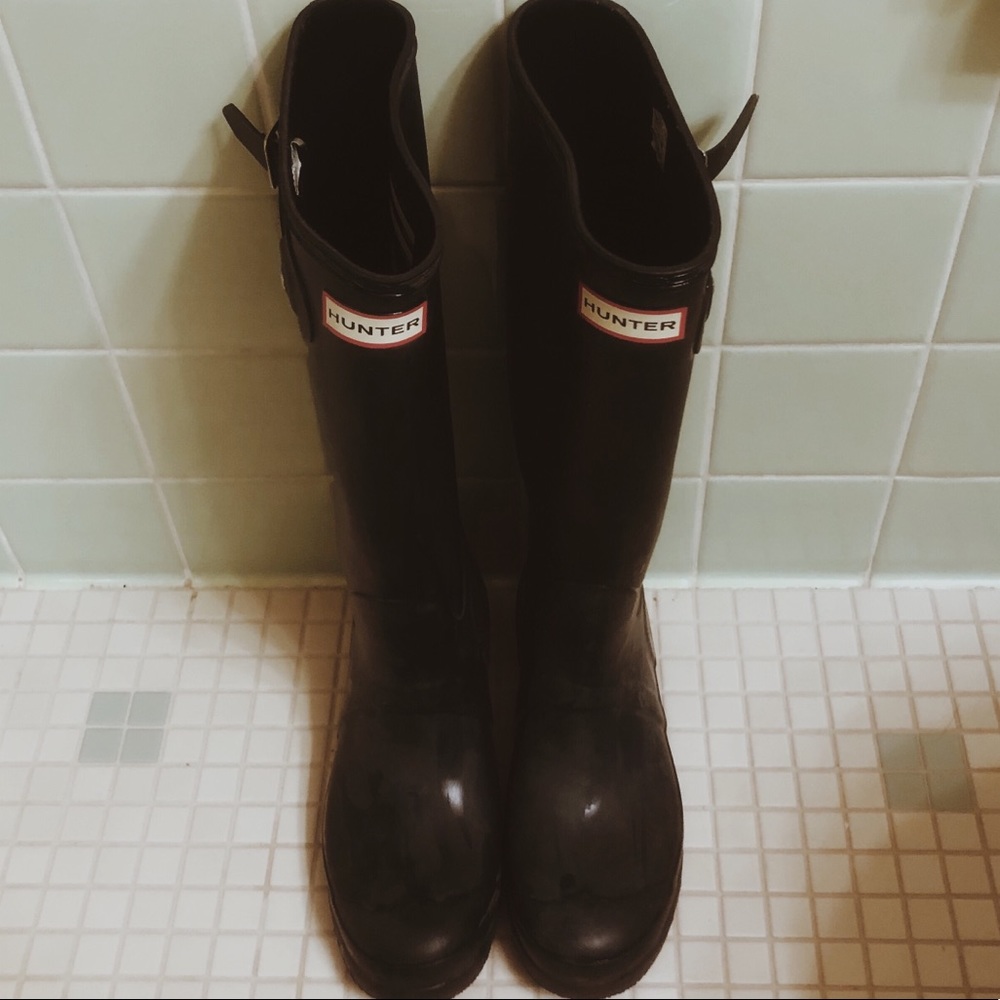 HUNTER ORIGINAL TALL RAIN BOOTS